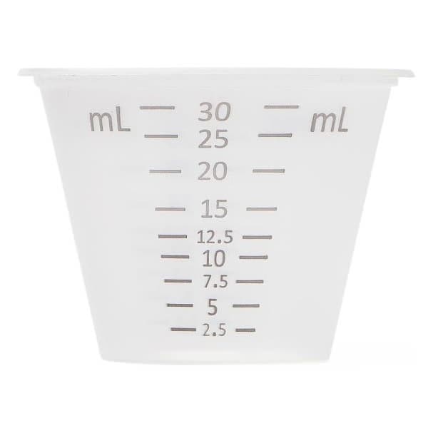 Medline Medicine Cup with Printed Graduations, 1 oz