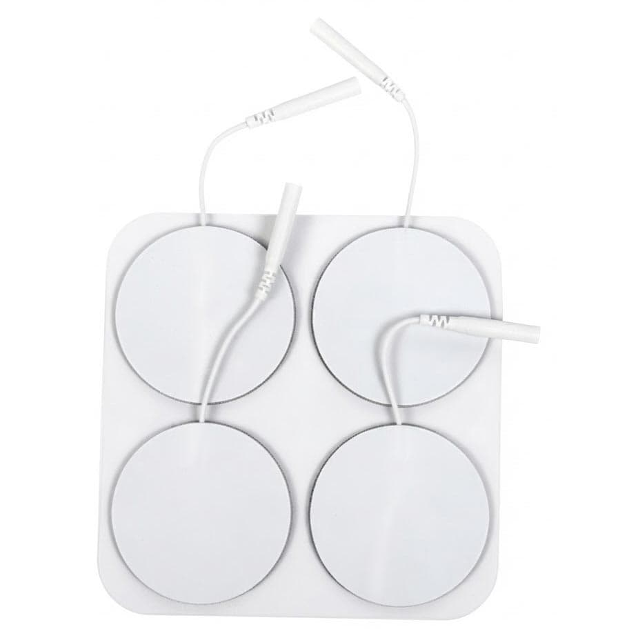 FabStim Self-Adhesive Tens Electrodes, 3" Round - Package of 4 - Image 1