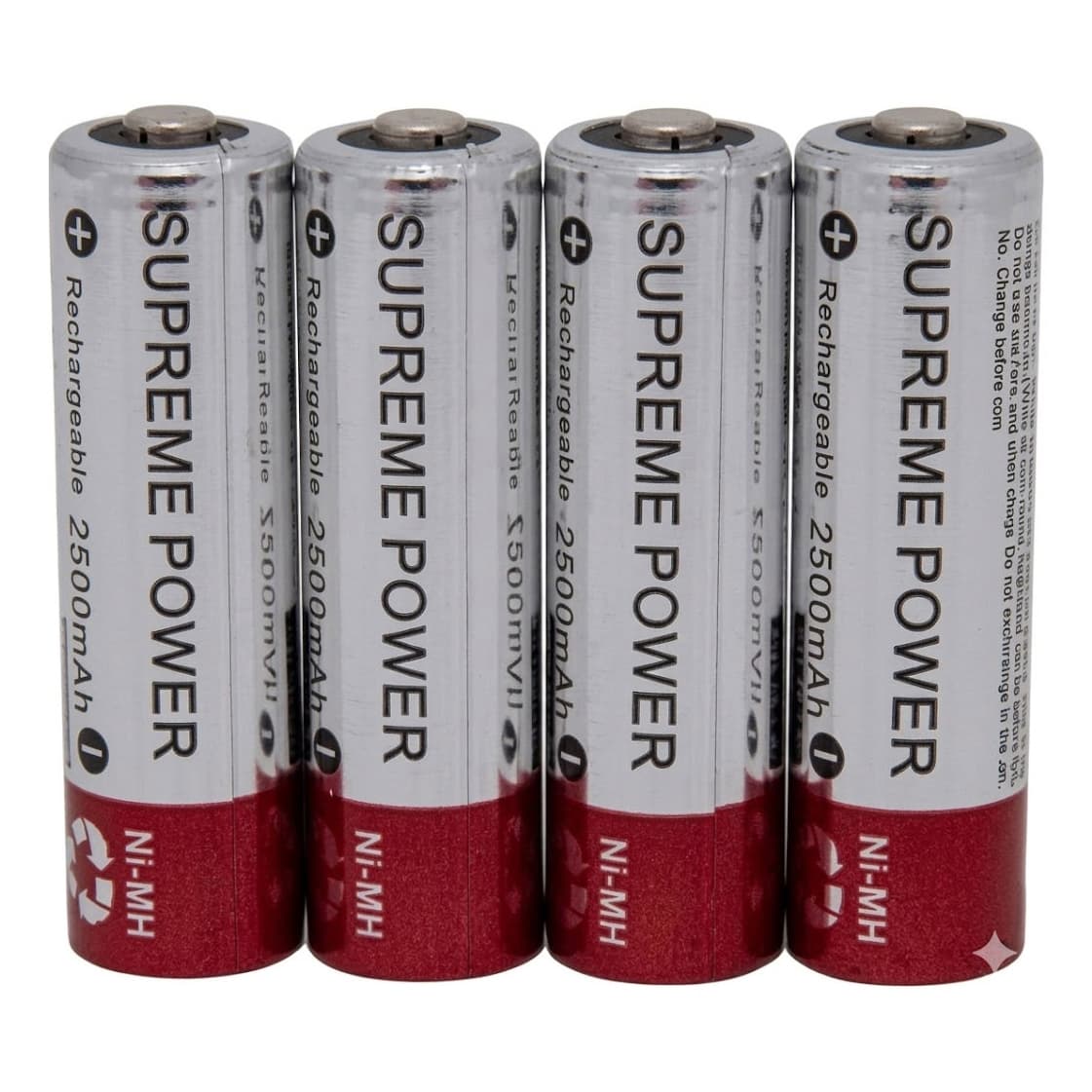 Supreme Technologies AAA Alkaline Battery for General Use - Package of 4