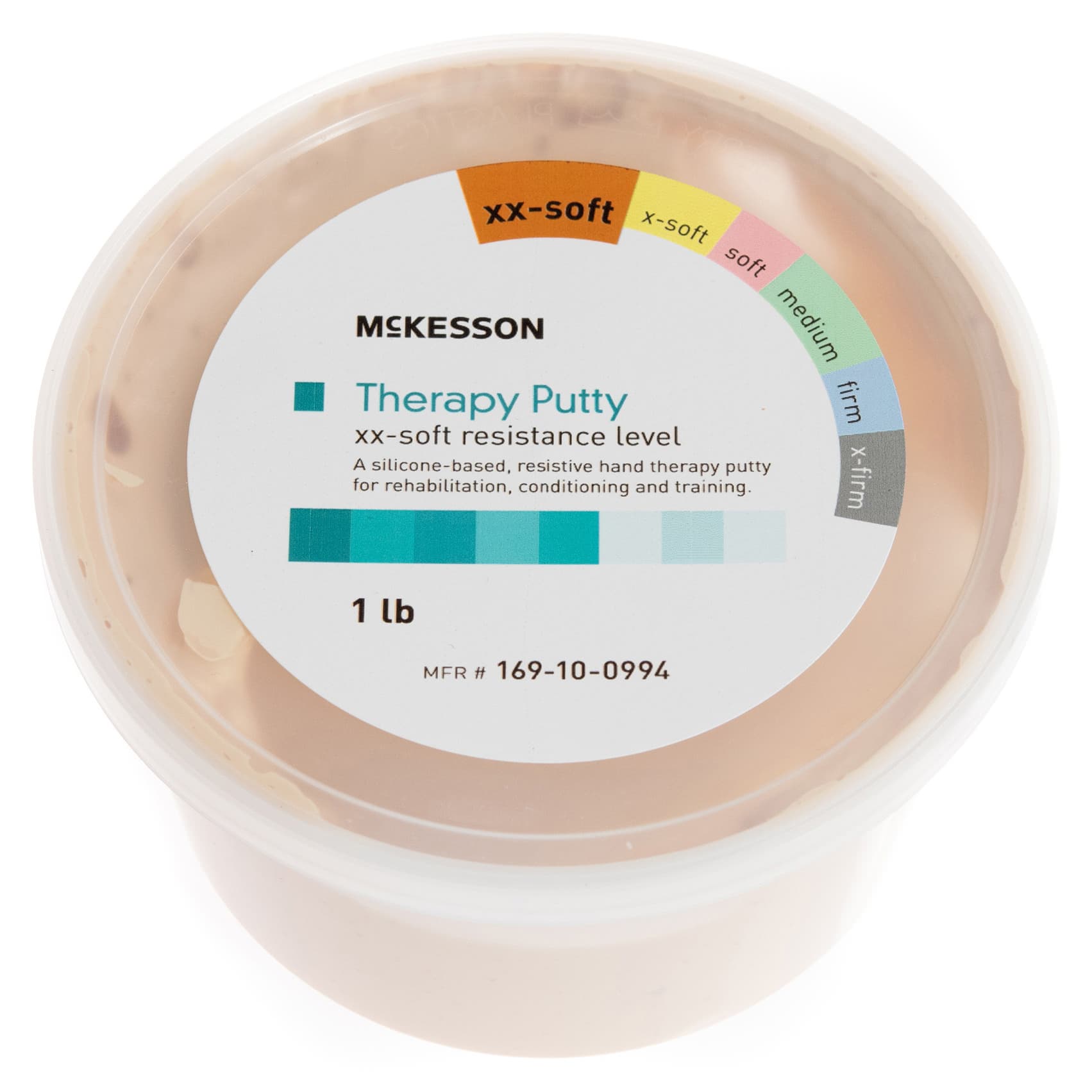 McKesson Tan Therapy Putty, 2X Soft, 1 lbs. - Image 1