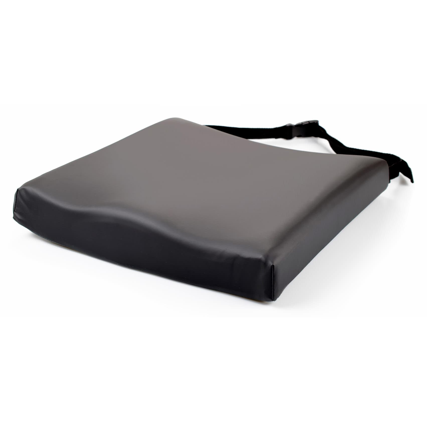 McKesson Seat Cushion with Black Nylon Cover, 16 W x 16 D x 3 H Inch, 275 lbs. Weight Capacity - Case of 4 - Image 1