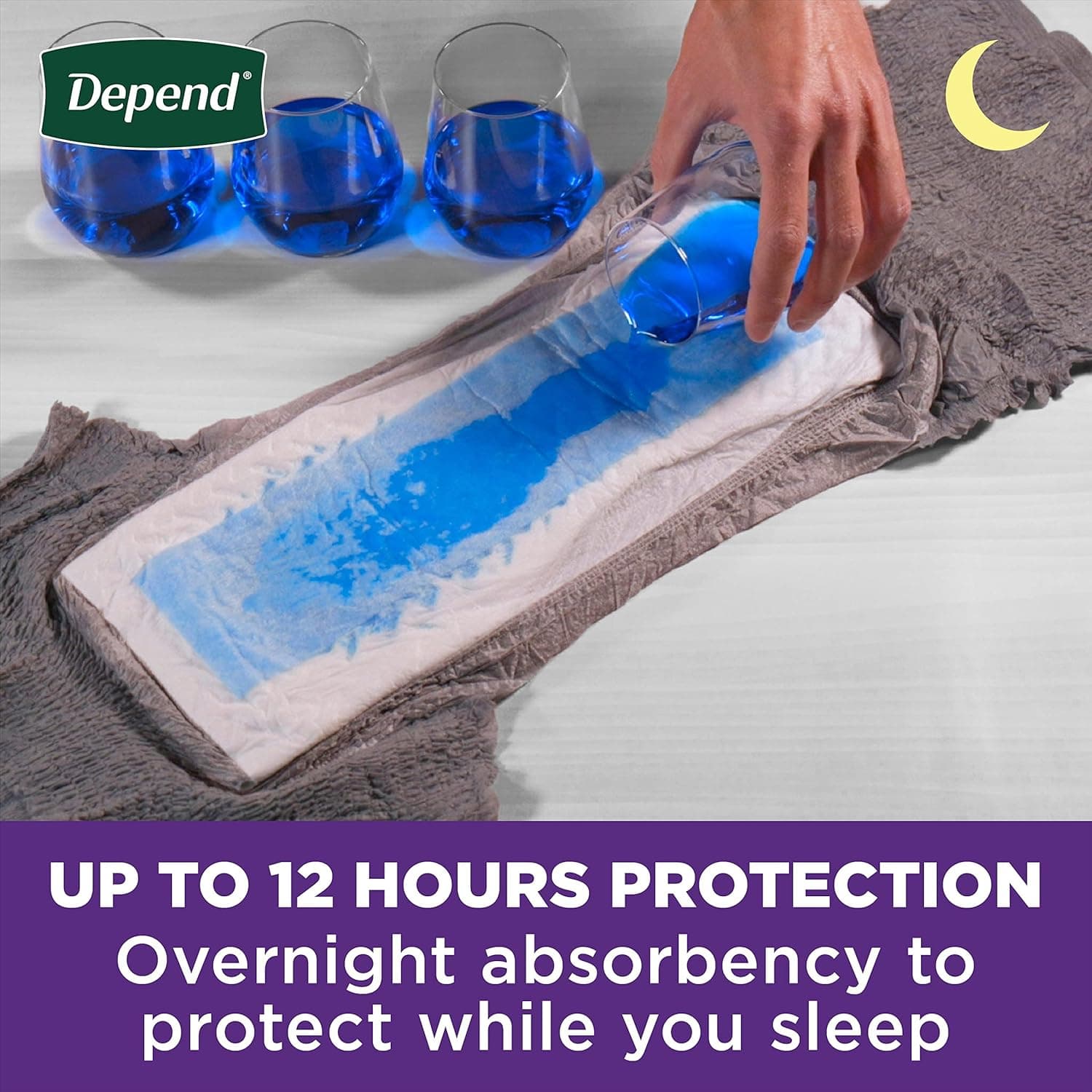 Depend Night Defense Underwear for Men - Image 2