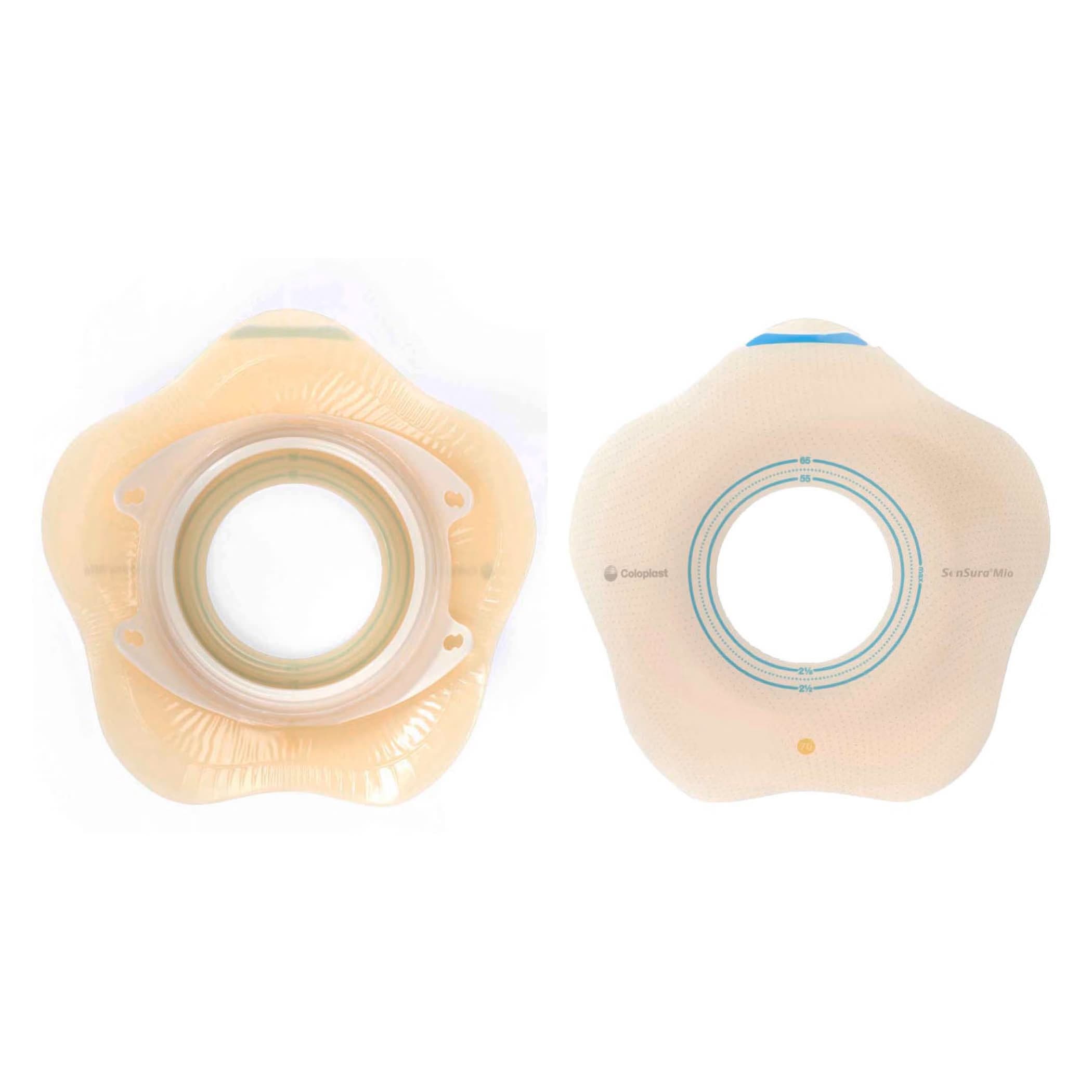 SenSura Mio Click Pre-cut Convex Flip Barrier, 1-3/4 Inch - Box of 5 - Image 1