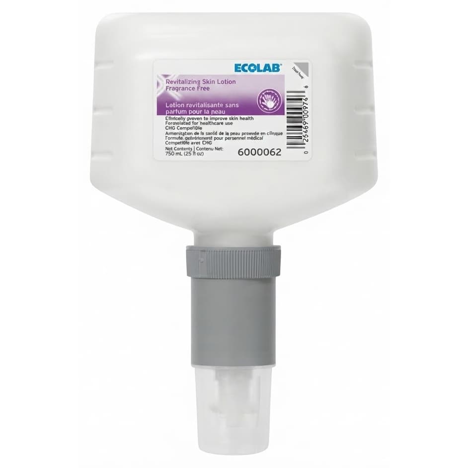 Ecolab Hand and Body Skin Revitalizing Solution Refill Bottle , 750 mL - Case of 6