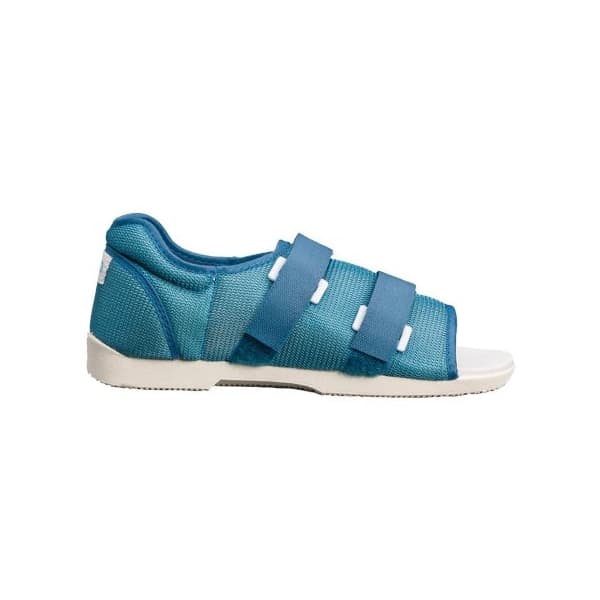 Darco Med-Surg Post-Op Shoe Sandal, Navy Blue, Female, Medium - Image 1