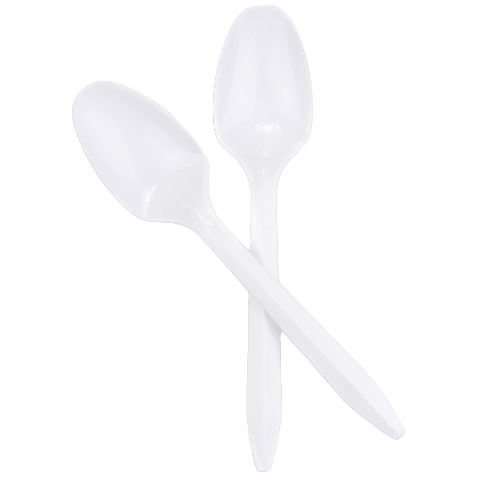 McKesson Spoon White 5 Inch Length Disposable, General Purpose - Case of 1000 - Image 2