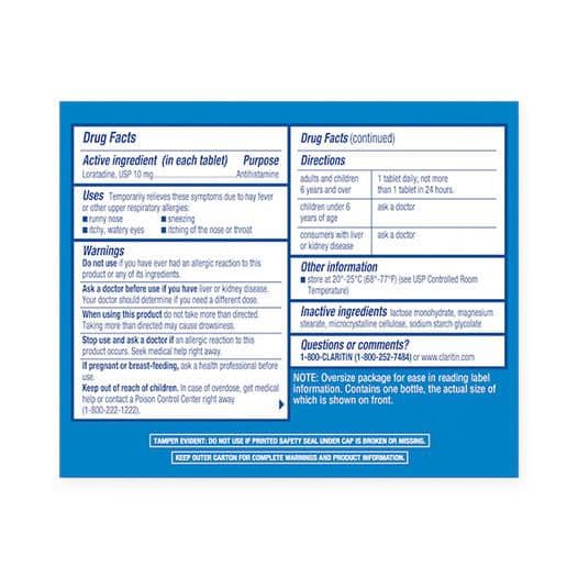 Claritin 24-Hour Allergy Tablets - Image 2