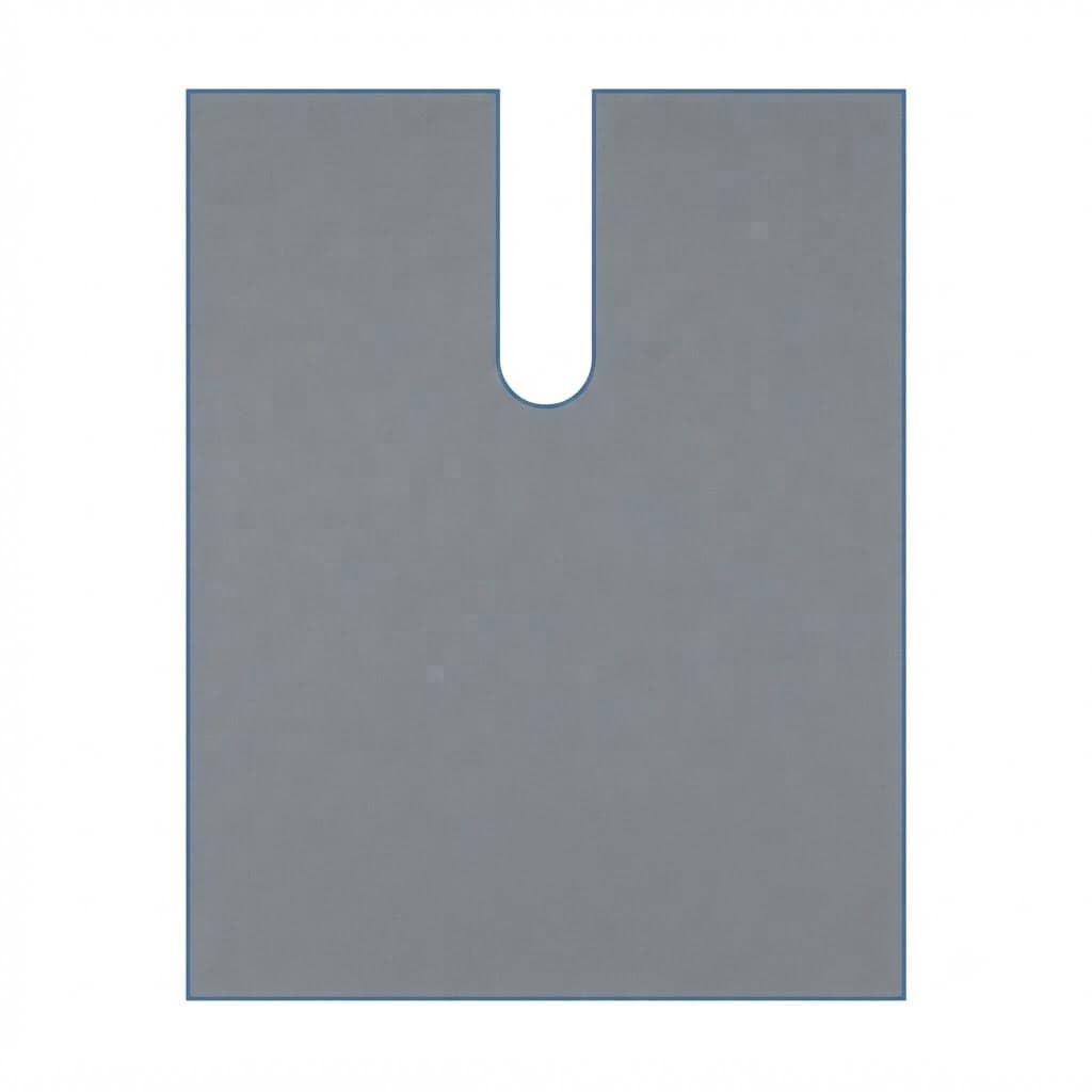 Medline Standard Large Film Surgical U-Drape