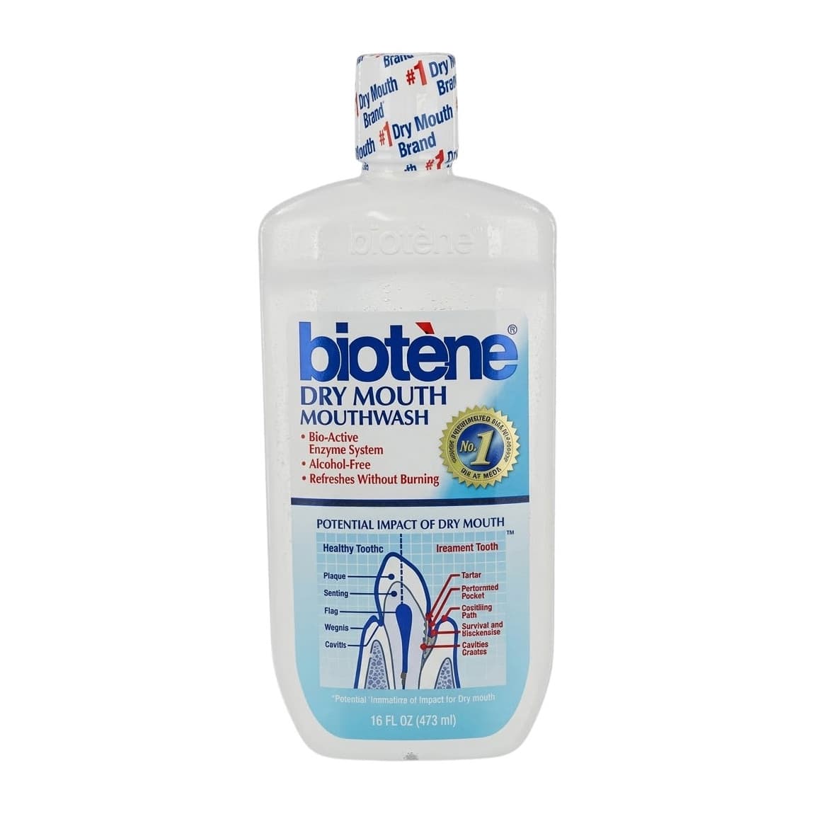 Biotene Dry Mouthwash, 16 oz - Each - Image 1