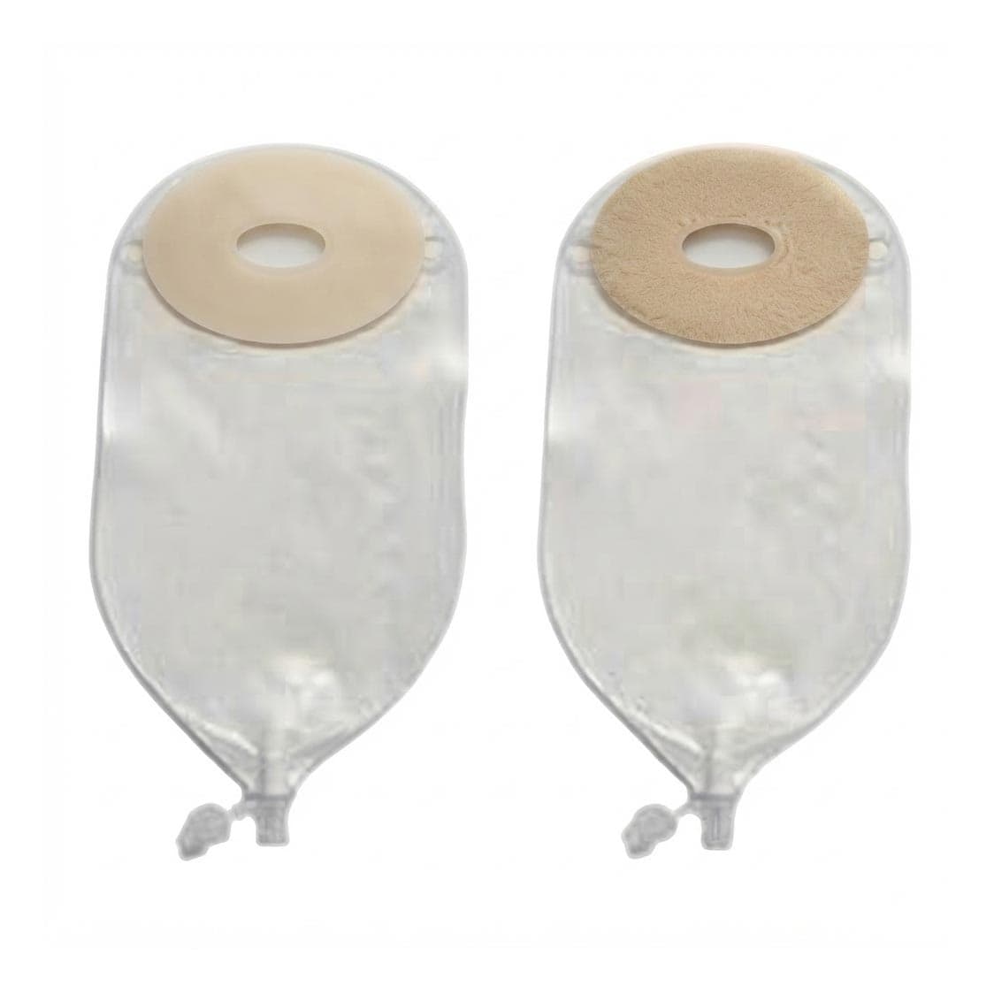 Nu flex Adult Precut Oval urinary Pouch, Oval D, Convex - Box of 10 - Image 1