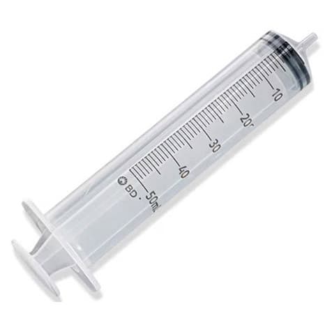 BD General Purpose Syringe, Luer Slip Tip, 50 ml - Box of 40 - Image 1