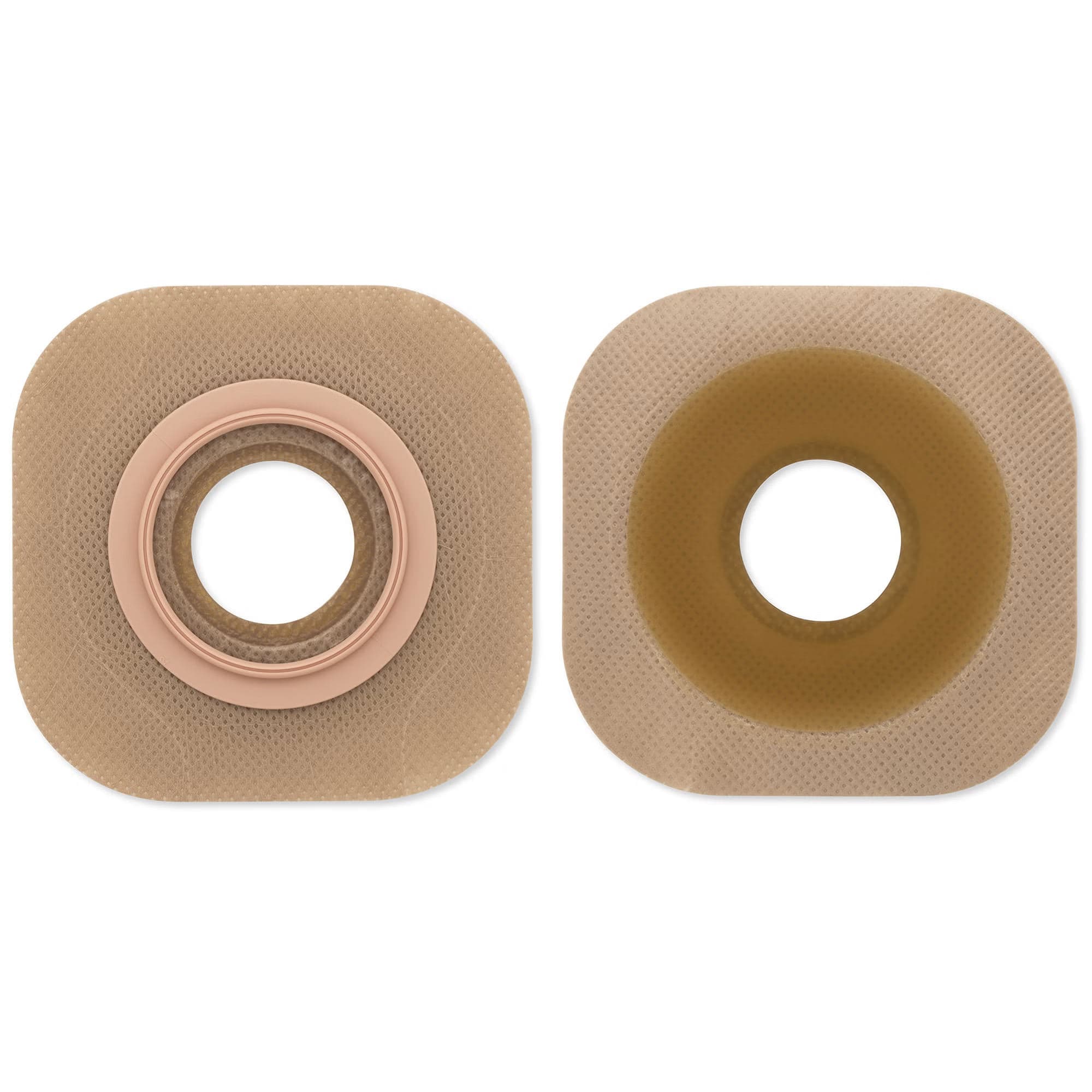 New Image Flat Flextend Skin Barrier, 3/4 Inch Stoma, 1-3/4 Inch Flange - Box of 5 - Image 1