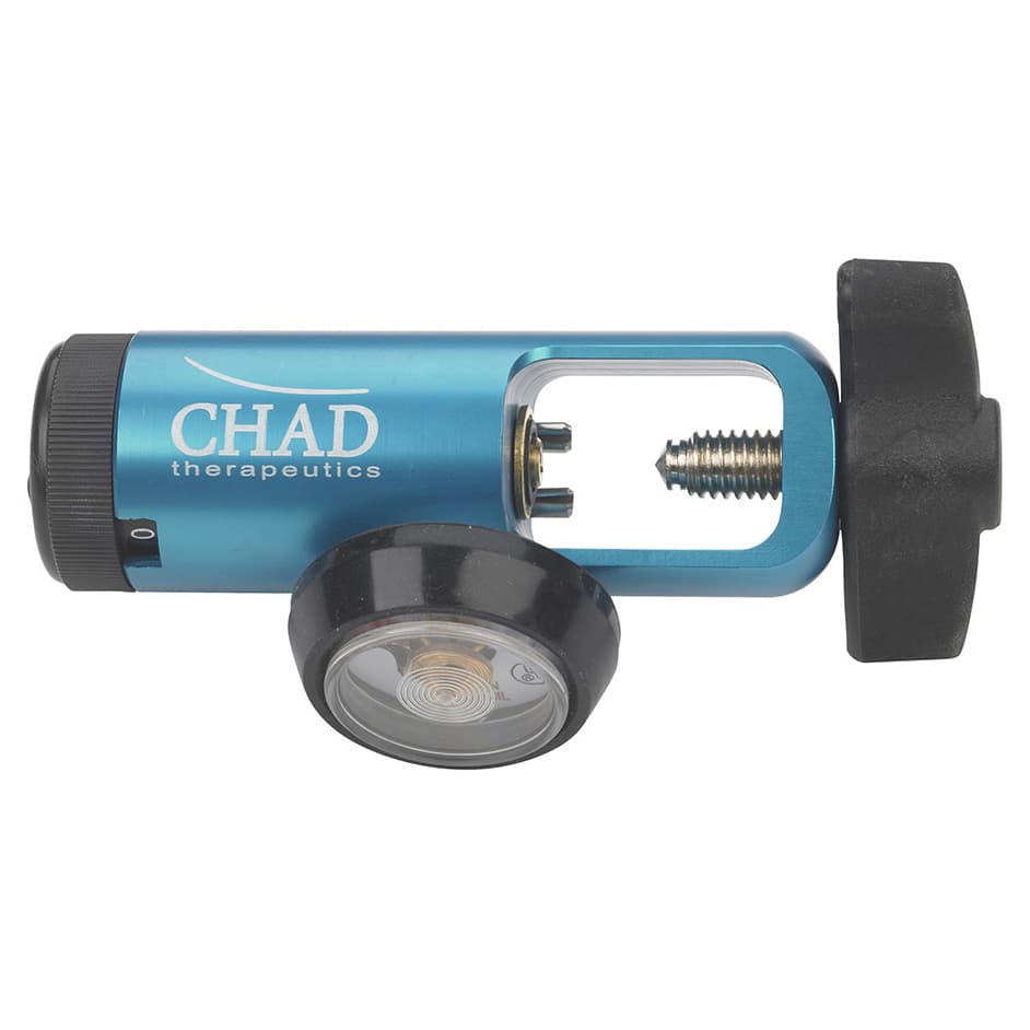 Drive Medical CHAD Oxygen Regulator, CGA 8700 Connection - Image 1