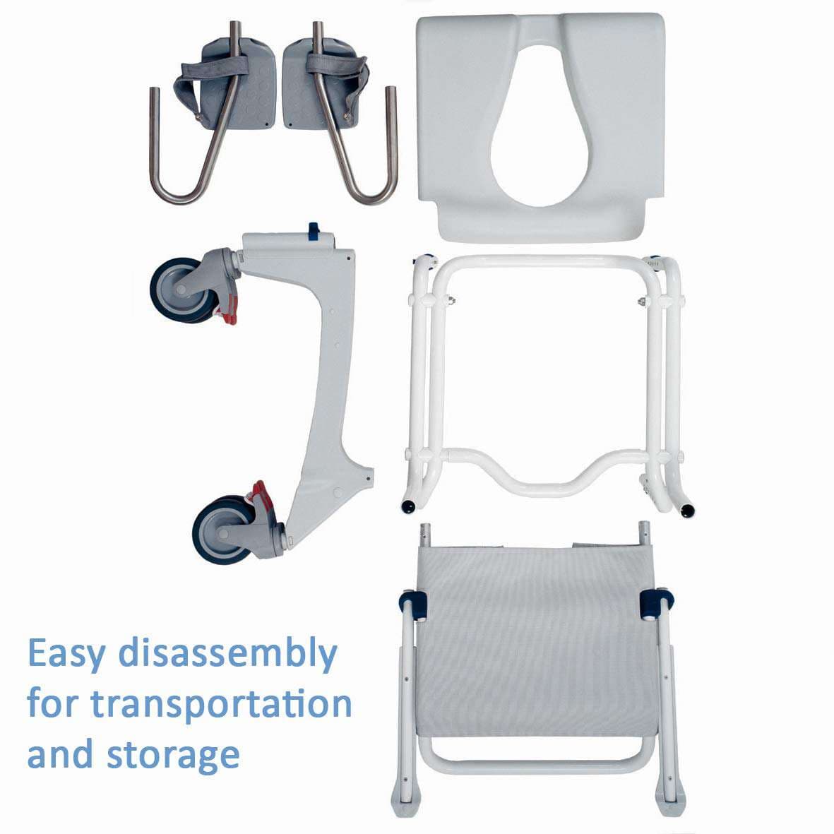 Aquatec Ocean Ergo XL Shower Commode Chair - Image 4