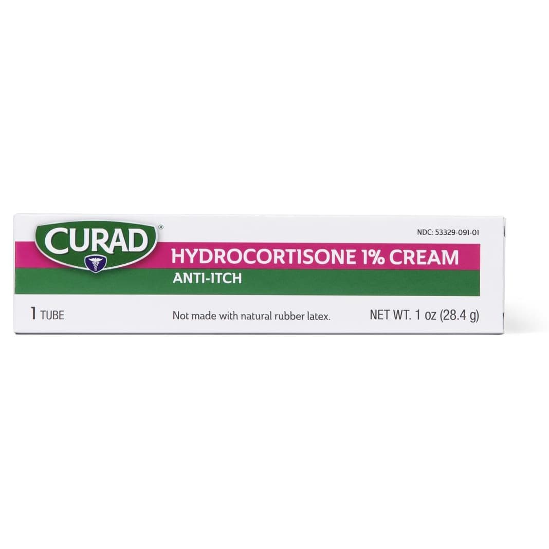 CURAD Hydrocortisone 1 % Cream, 1 oz - Each - Image 1
