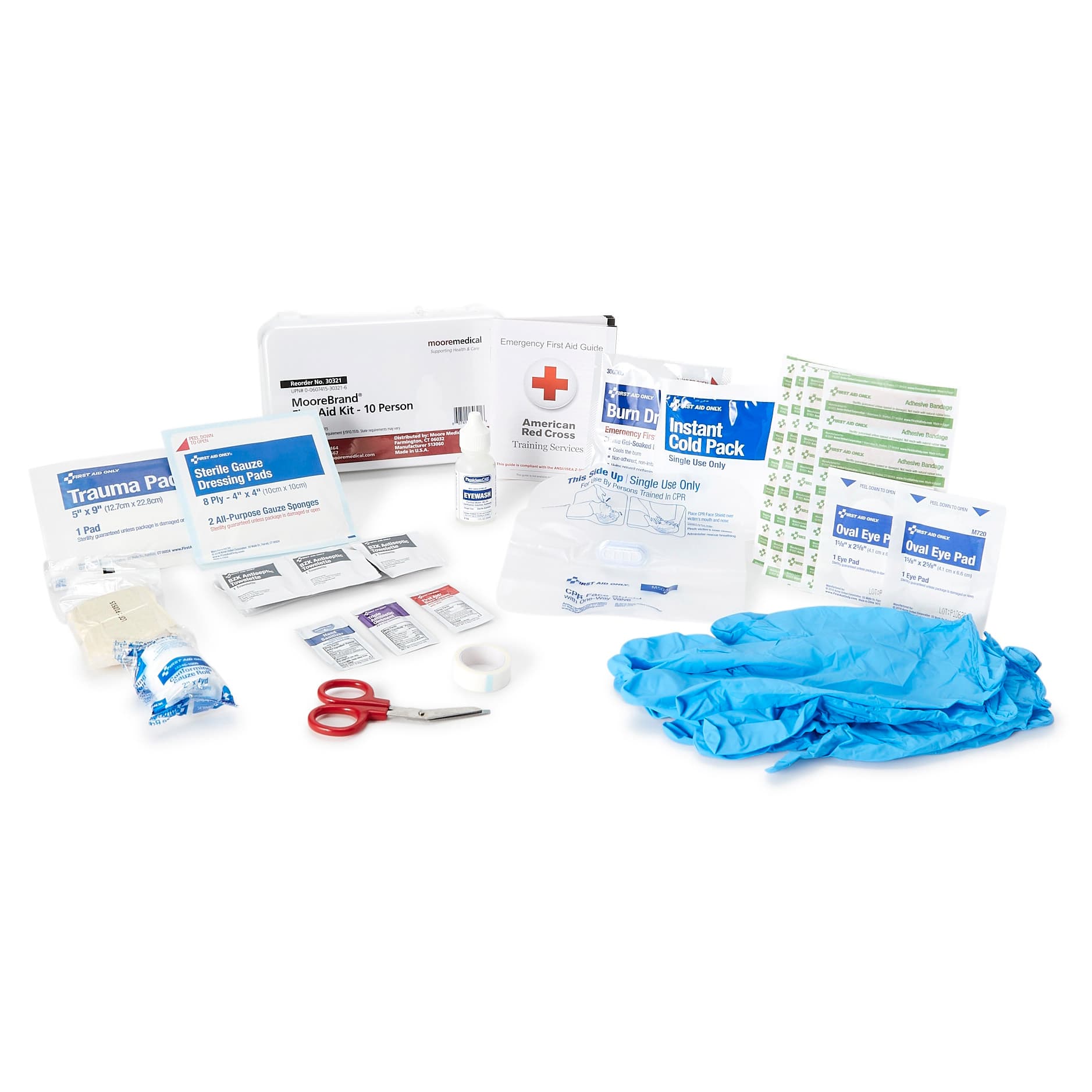 McKesson First Aid Kit Plastic Case