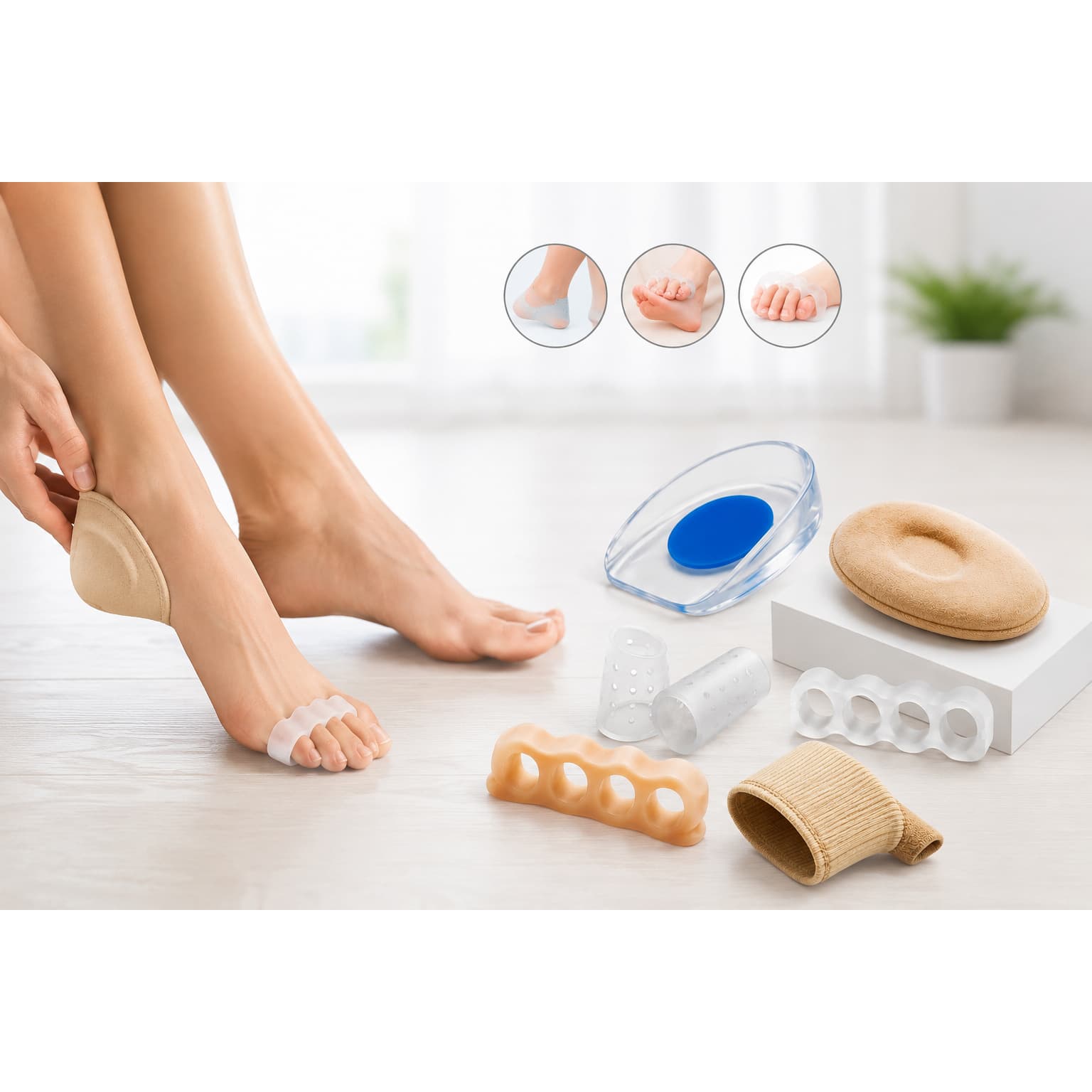 Heel and Toe Care category
