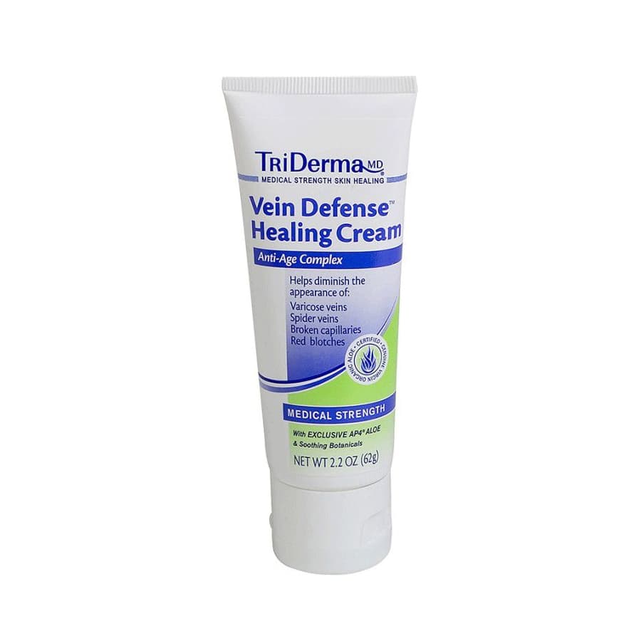 TriDerma Vein Defense Healing Cream, 2.2 oz - Each - Image 1