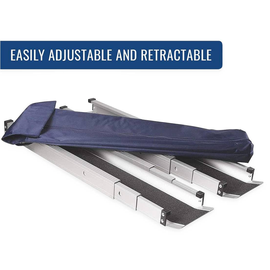 HealthSmart DMI Portable Aluminum Wheelchair Ramps - Pair - Image 3