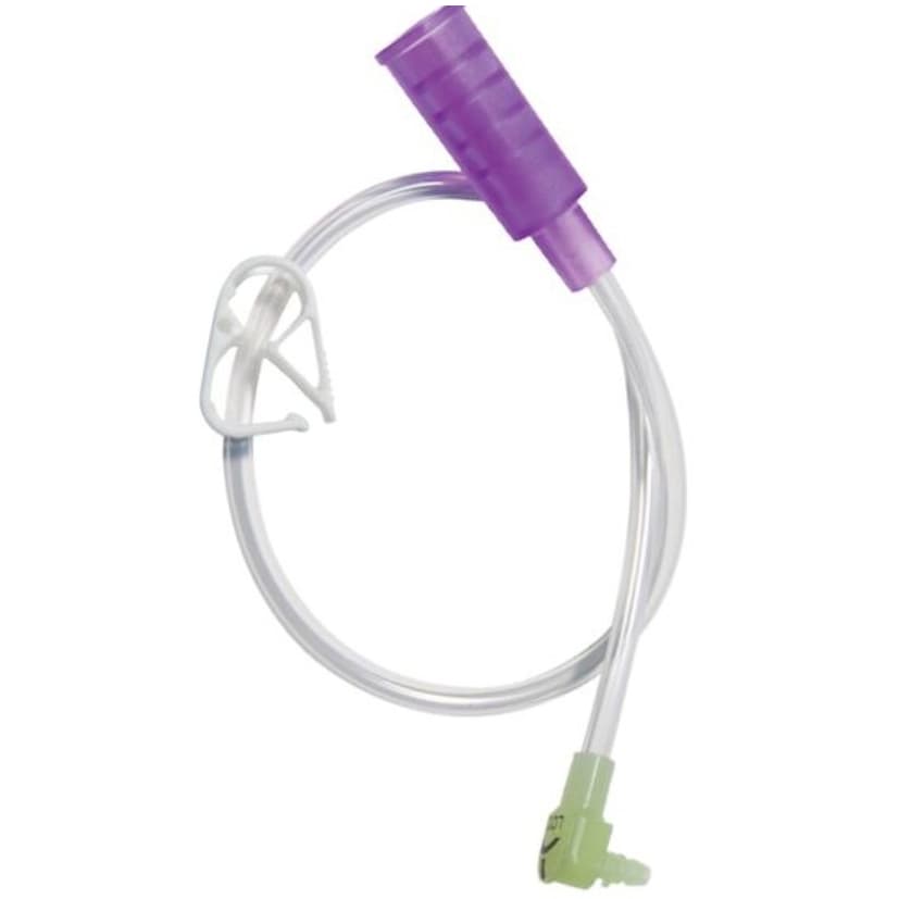 MiniACE Right Angle Single ENFit Irrigation Set with Cap