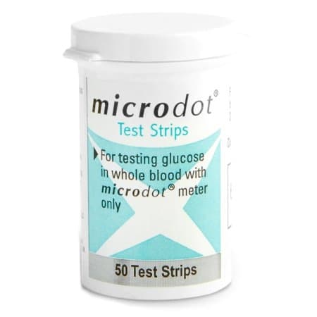 Microdot PRO Blood Glucose Test Strips