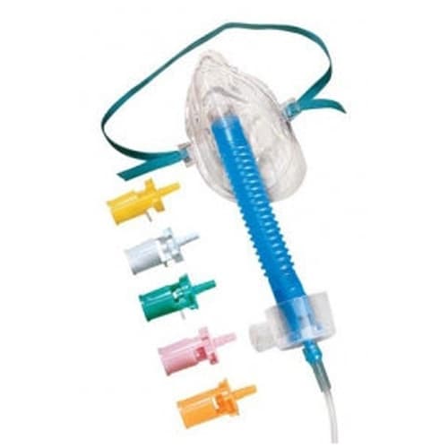 Vyaire Adult Venturi O₂ Mask with FlexTube and 7-Foot Tubing - Image 1