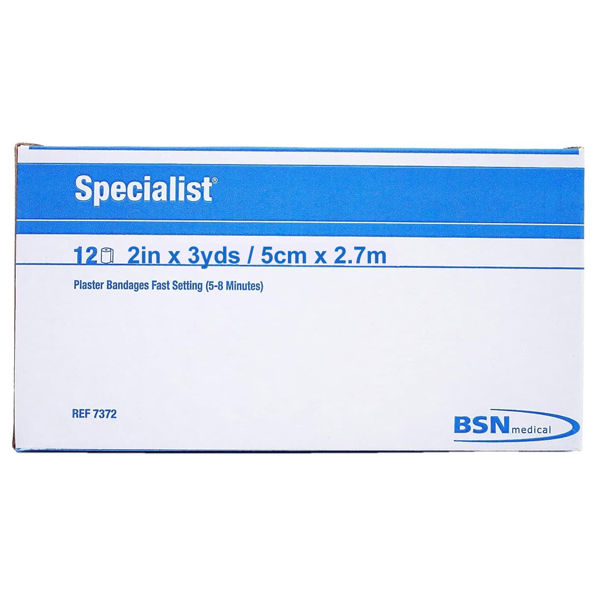 Specialist Fast Plaster Bandages, 2 Inch x 9 Foot - Case of 72 - Image 1