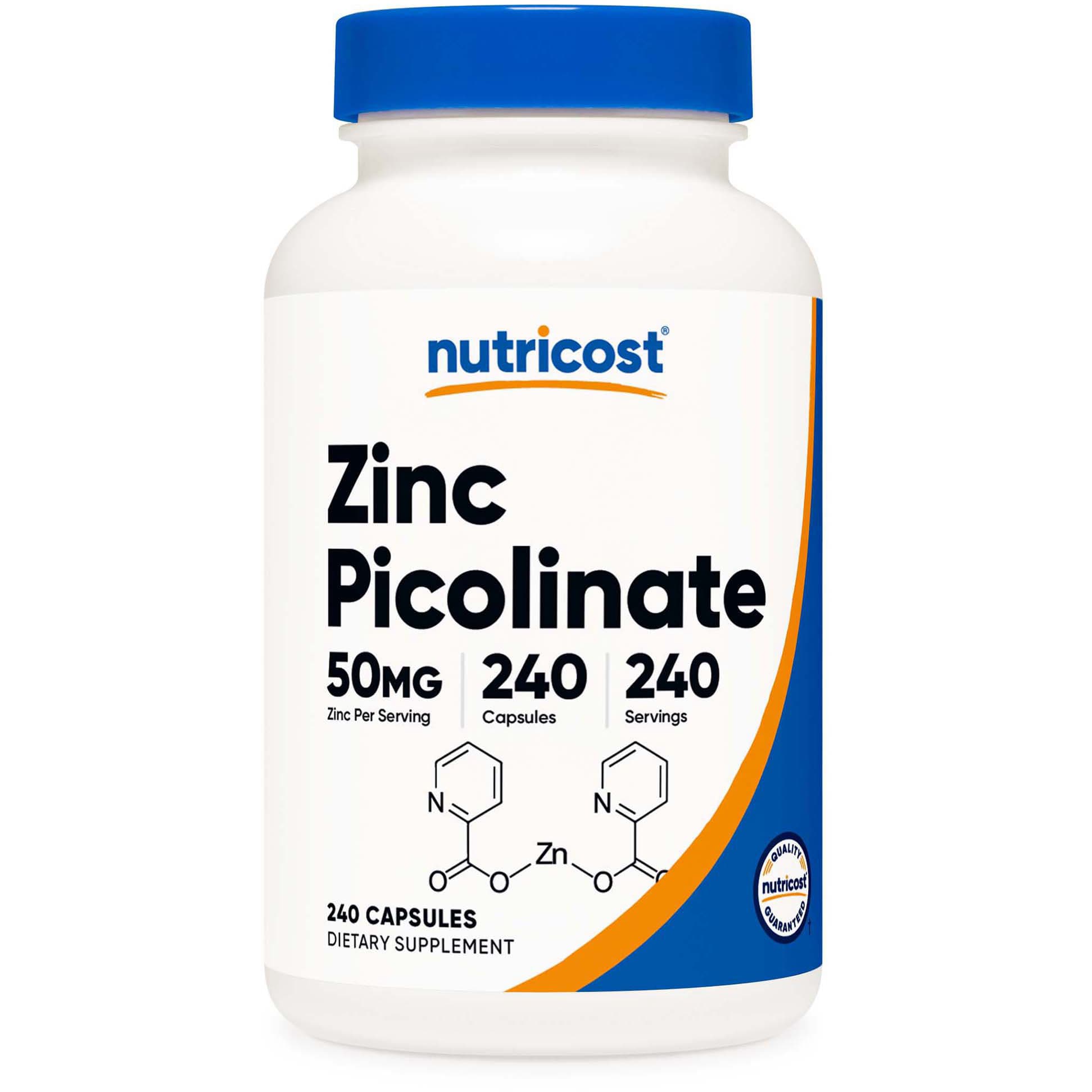 Nutricost Zinc Picolinate Capsules