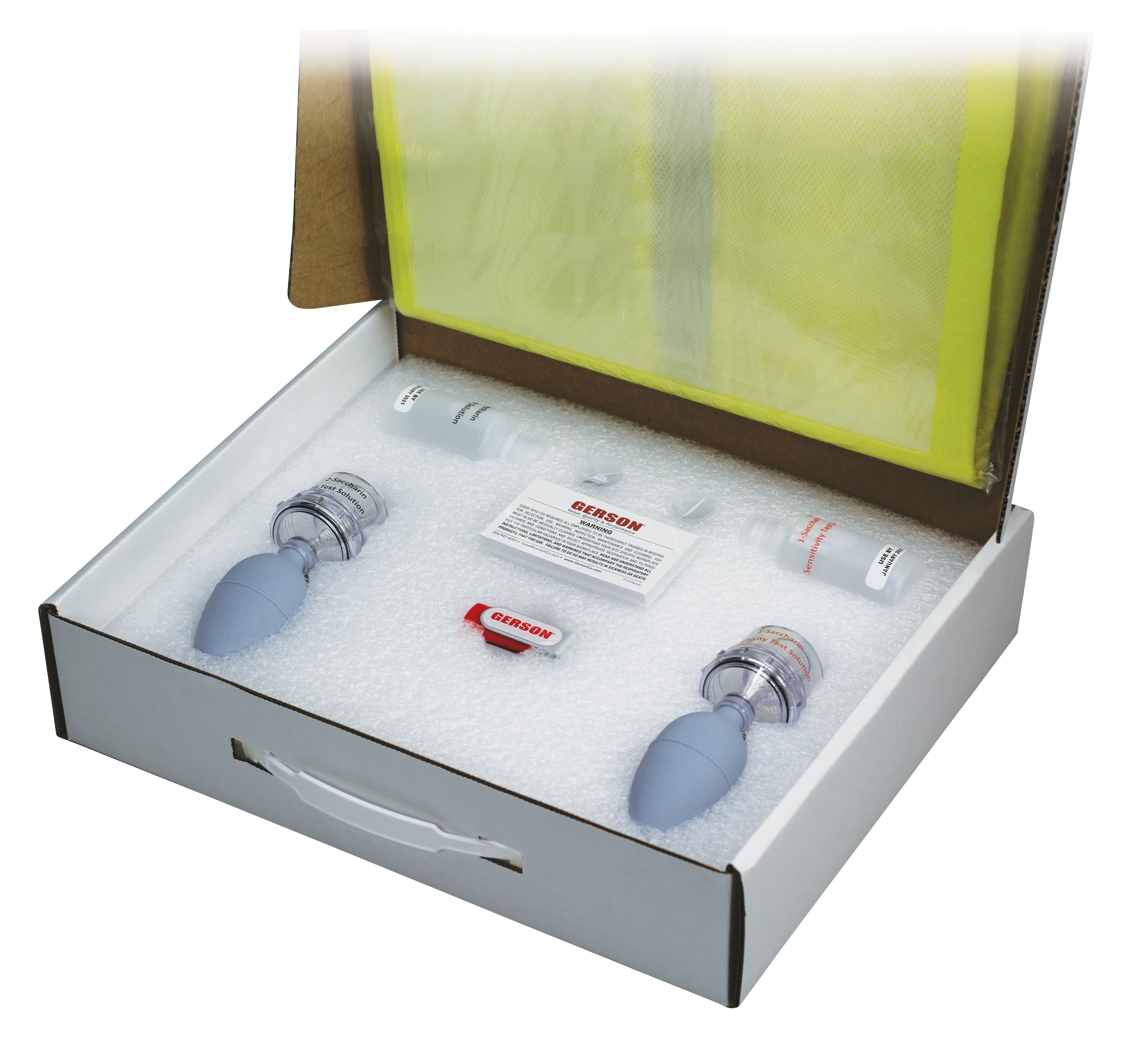 Gerson Qualitative Saccharin Fit Test Kit - Case of 1