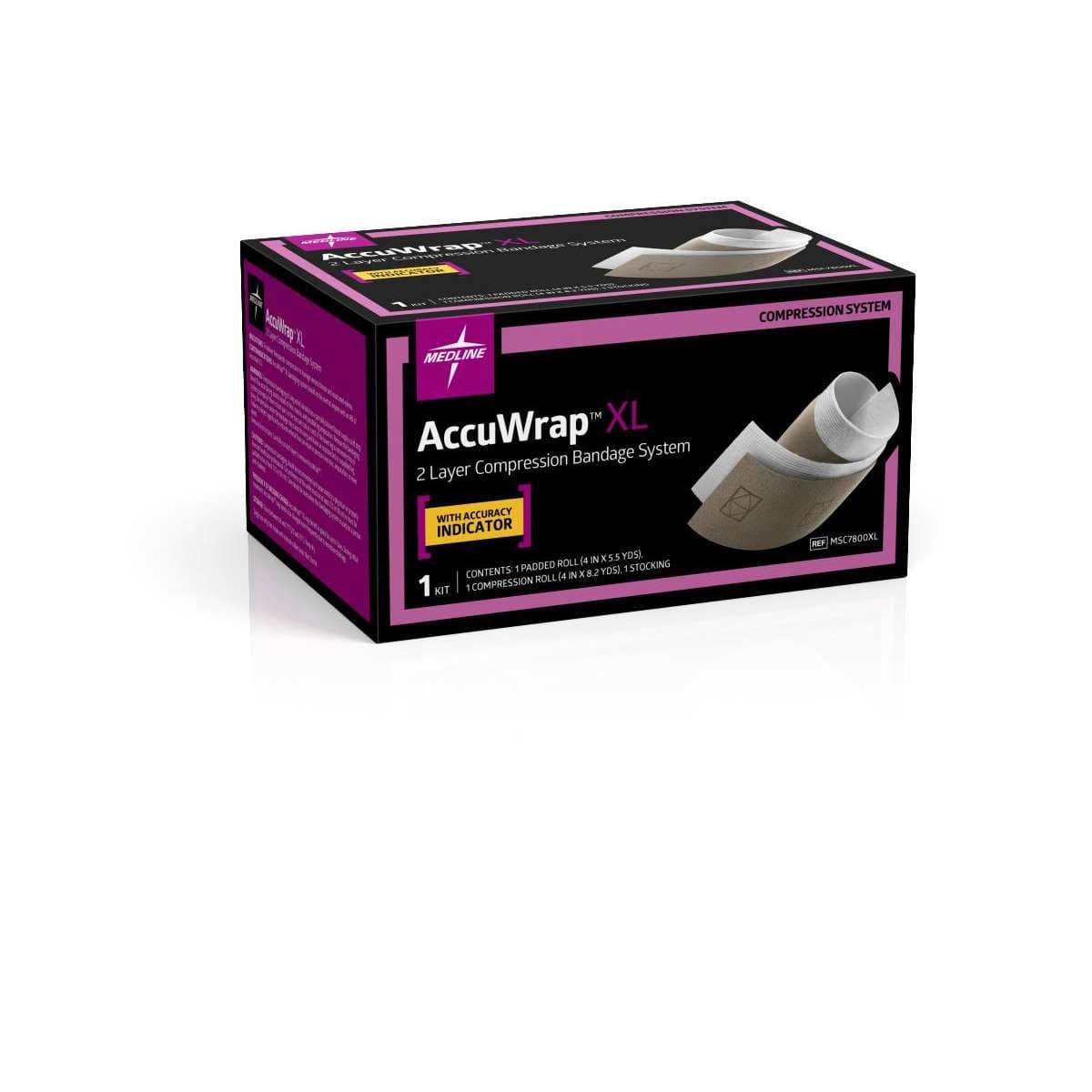 Accuwrap 2-Layer Compression System, Extra Large - Case of 8 - Image 1