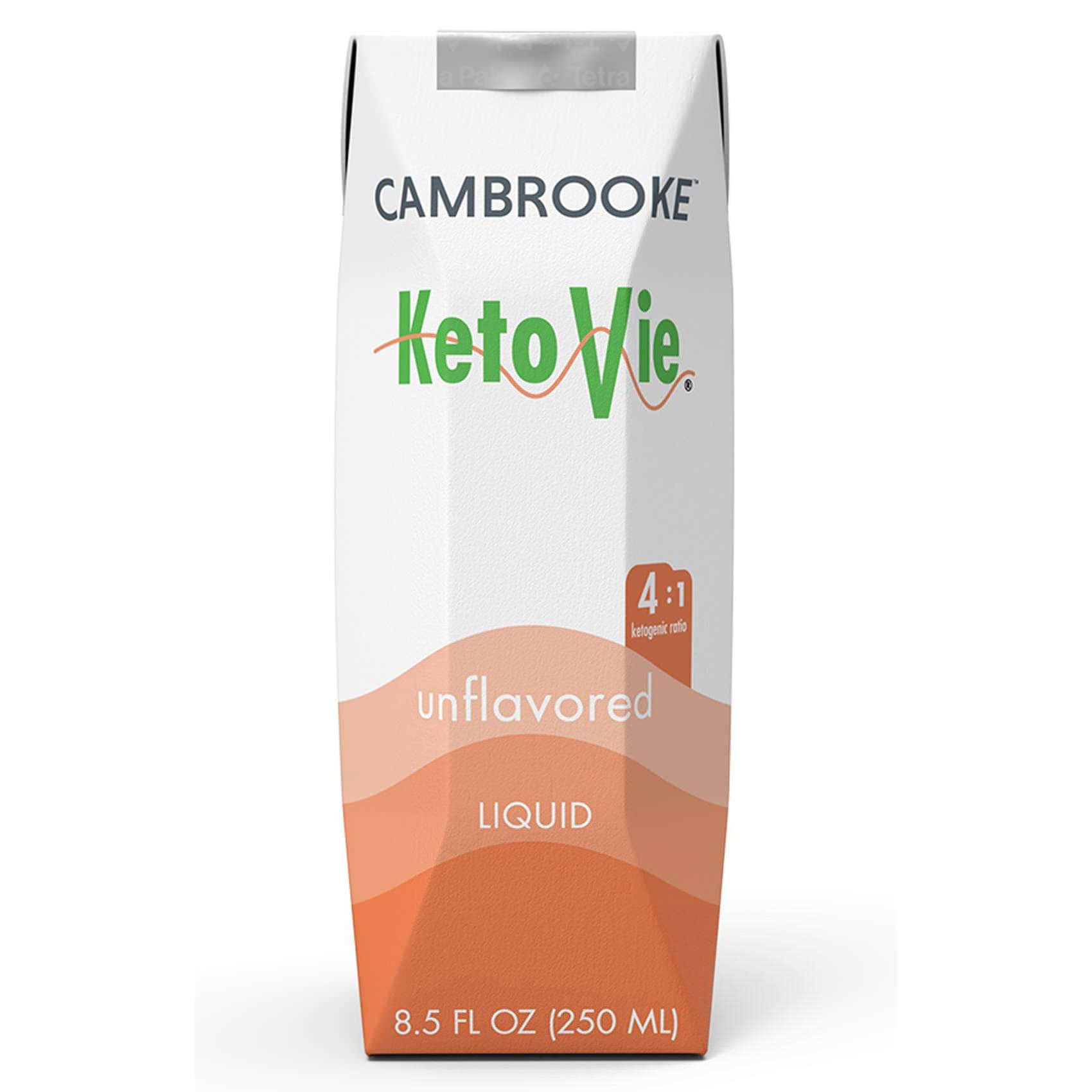 KetoVie 4:1 Nutrionally Complete Ketogenic Formula, Unflavored, 8.5 oz - Each - Image 1