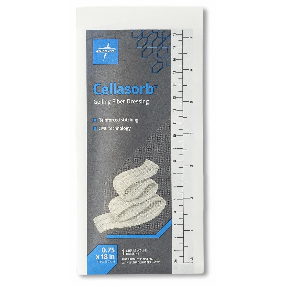 Medline Cellasorb CMC Gelling Fiber Wound Dressing - Image 3