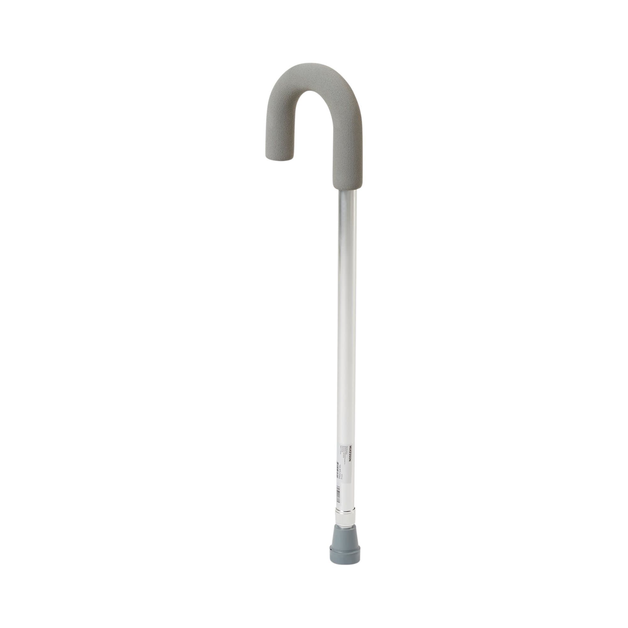 McKesson Aluminum Foam Grip Round Handle Cane - Image 3