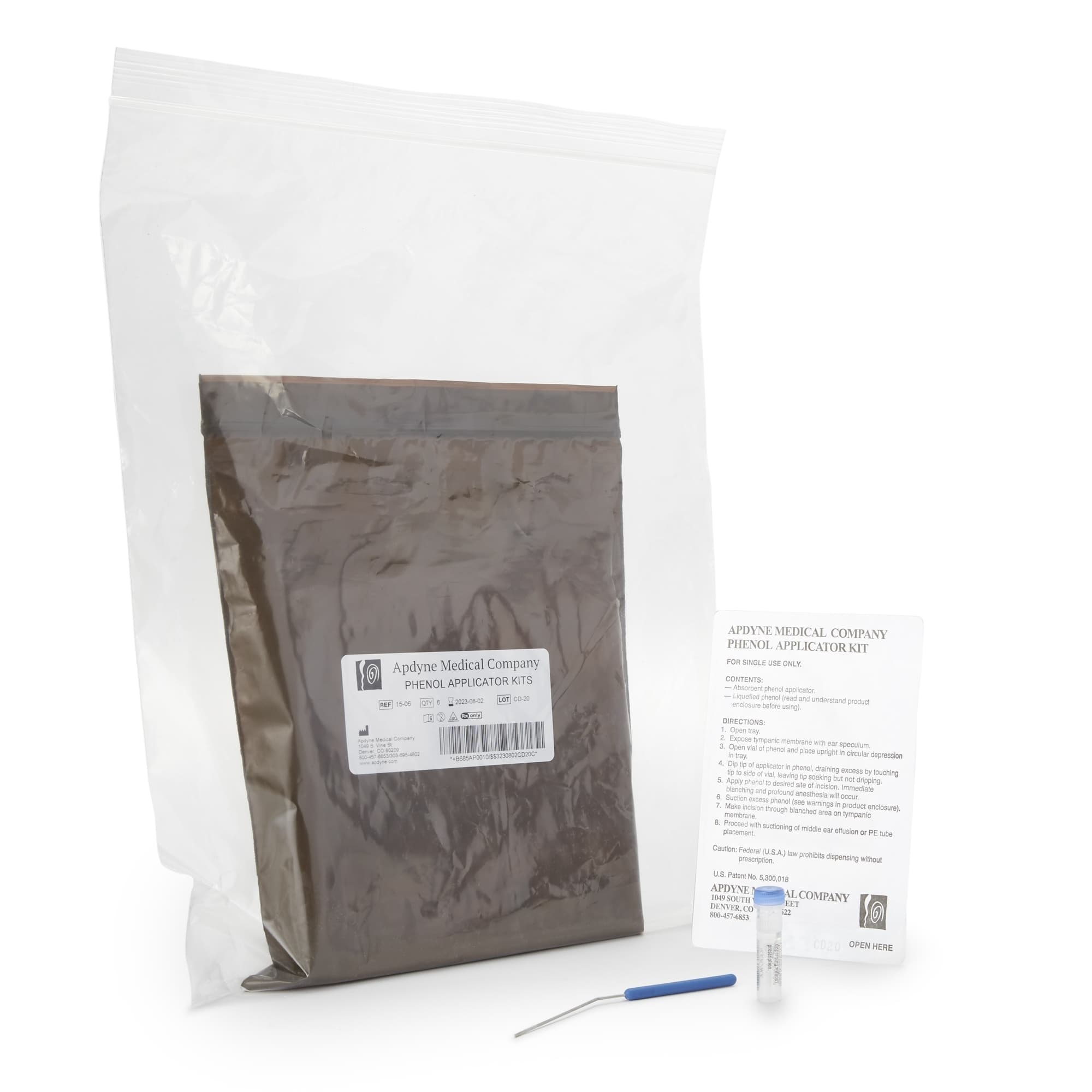 Apdyne Phenol Applicator Kit - Box of 6 - Image 1
