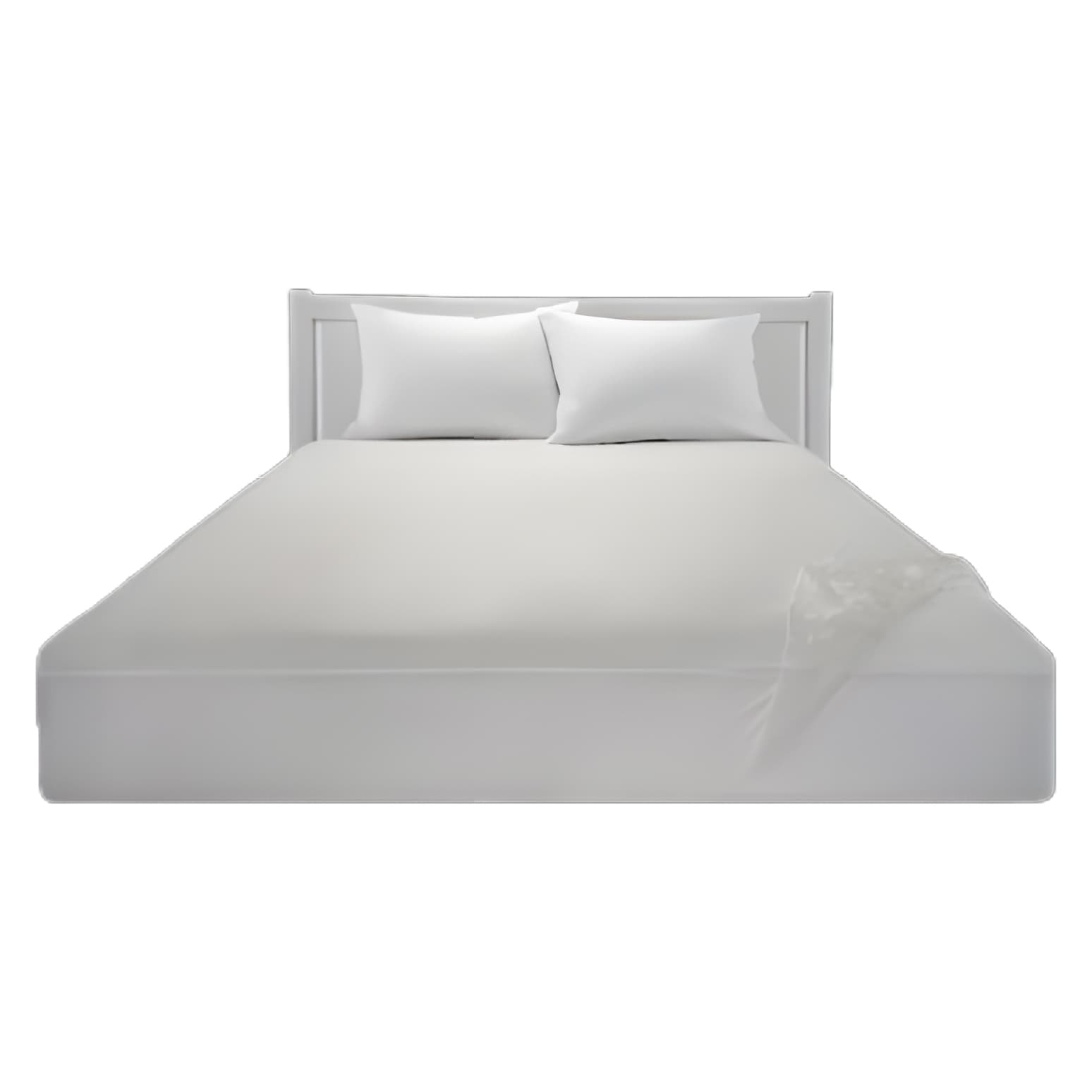 Vinyl Allergy Relief Mattress Cover, For Twin Sized Mattresses, Zipper Closure - Image 1