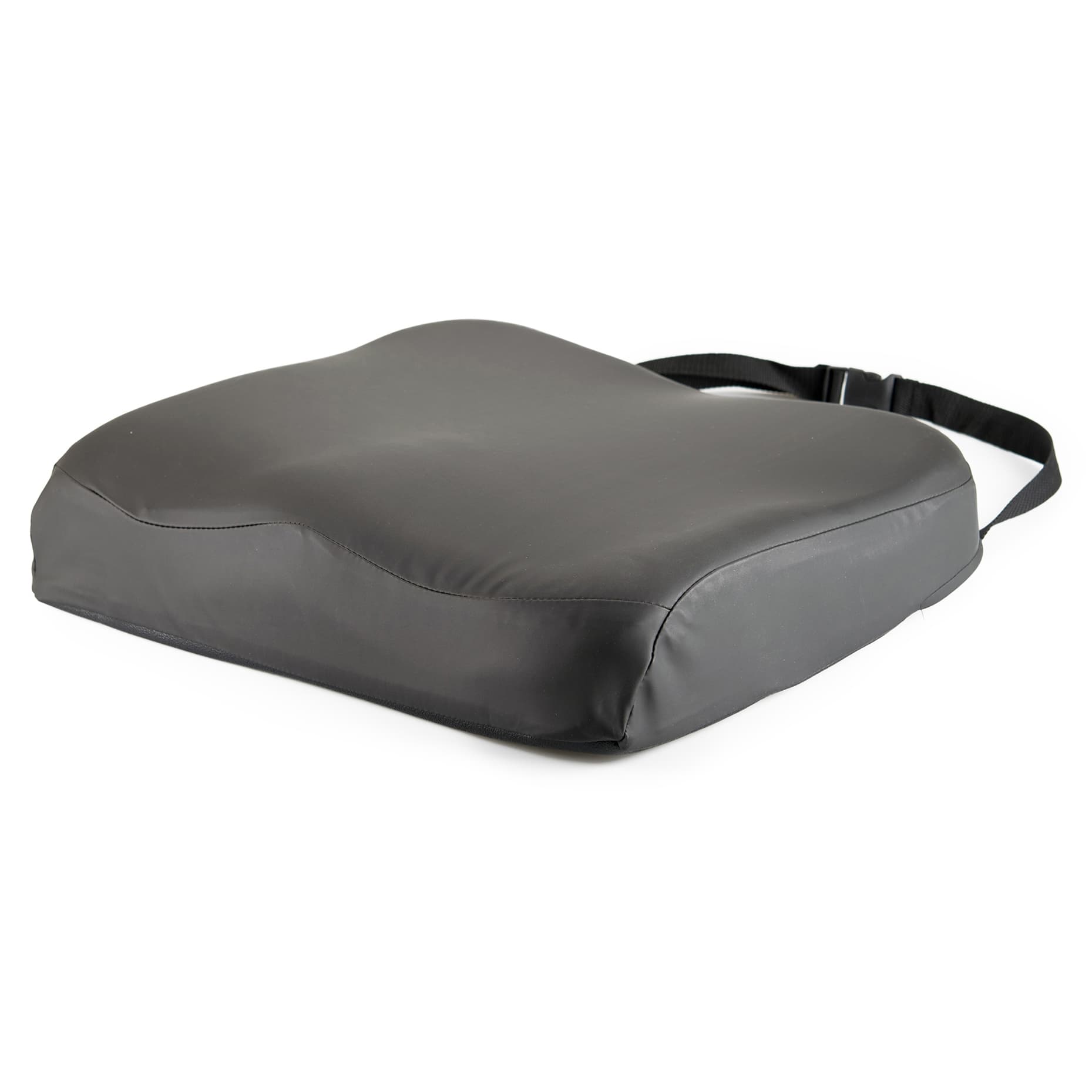 McKesson Seat Cushion, Black, 16 x 16 x 3 Inch, 275 lbs. Weight Capacity - Case of 4 - Image 1