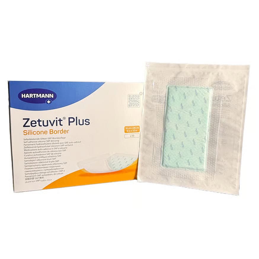 Zetuvit Plus Silicone Border Super Absorbent Dressing - Image 8