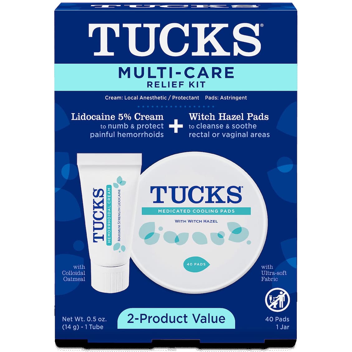 Tucks Multi-Care Relief Kit - Each