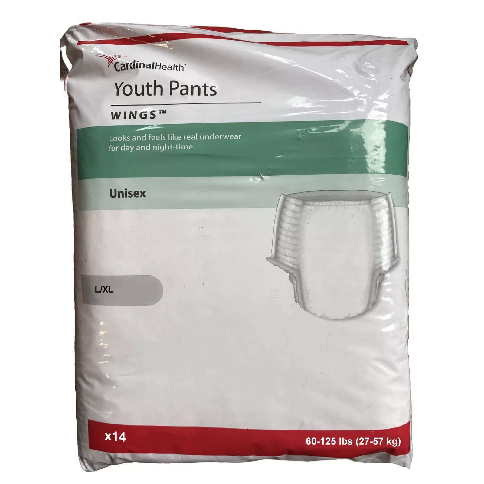 Cardinal Health Wings Youth Pants, Large-Extra Large - Case of 56 - Image 1