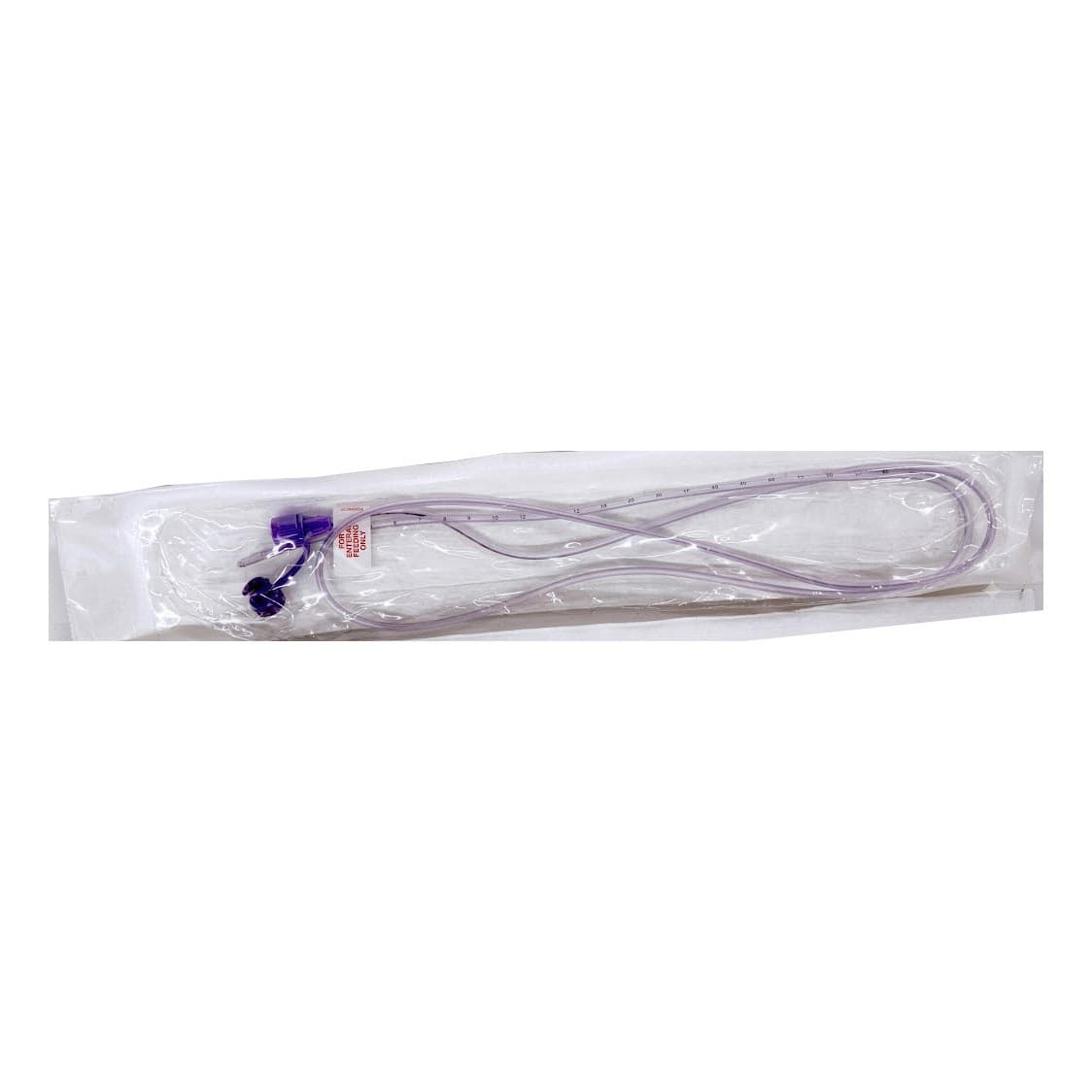 Kangaroo Purple PVC Feeding Tube with ENFit, 5 Fr, 36 Inch - Case of 50 - Image 1