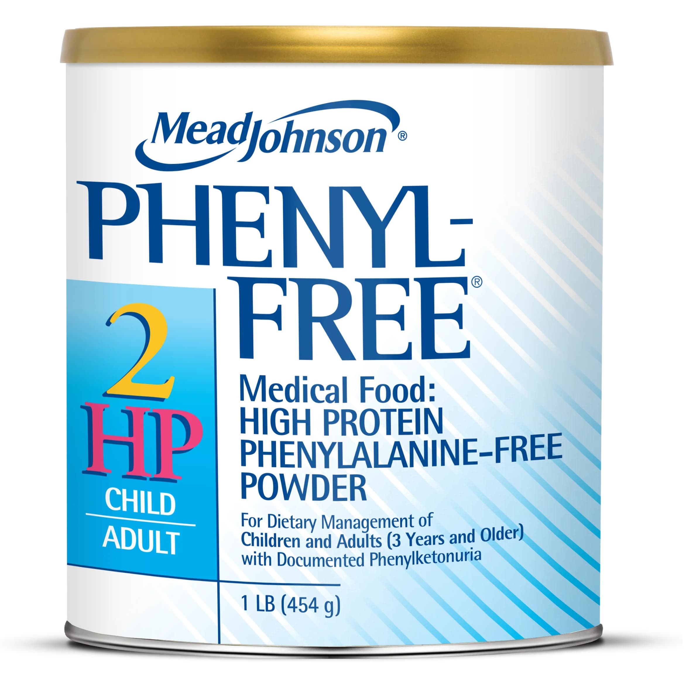 Mead Johnson Phenyl-Free 2HP High-Protein Medical Food Powder, 1 lb - Case of 6 - Image 1