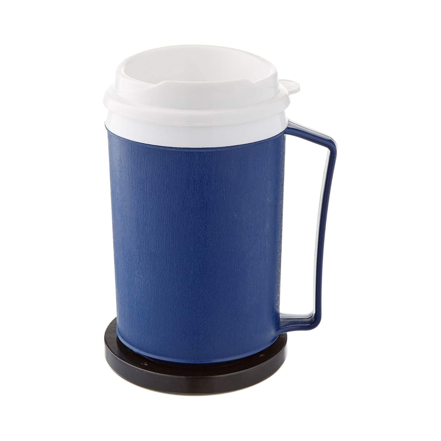 Sammons Preston Weighted Cup with Lid, 12Oz, Easy to Grasp - Each