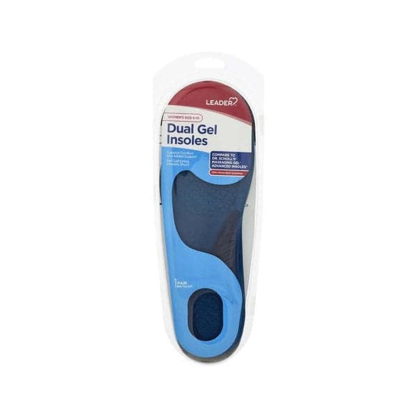 Leader Women's Massaging Dual Gel Insoles