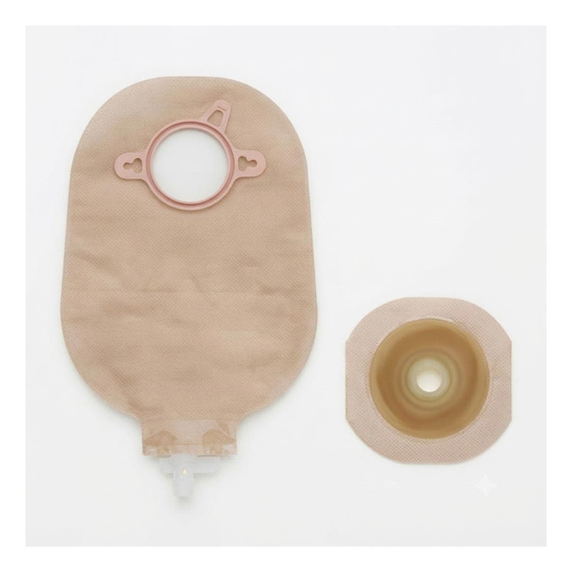 New Image 2-Piece Urostomy Kit, up to 1-3/4 Inch Red Code - Box of 5 - Image 1