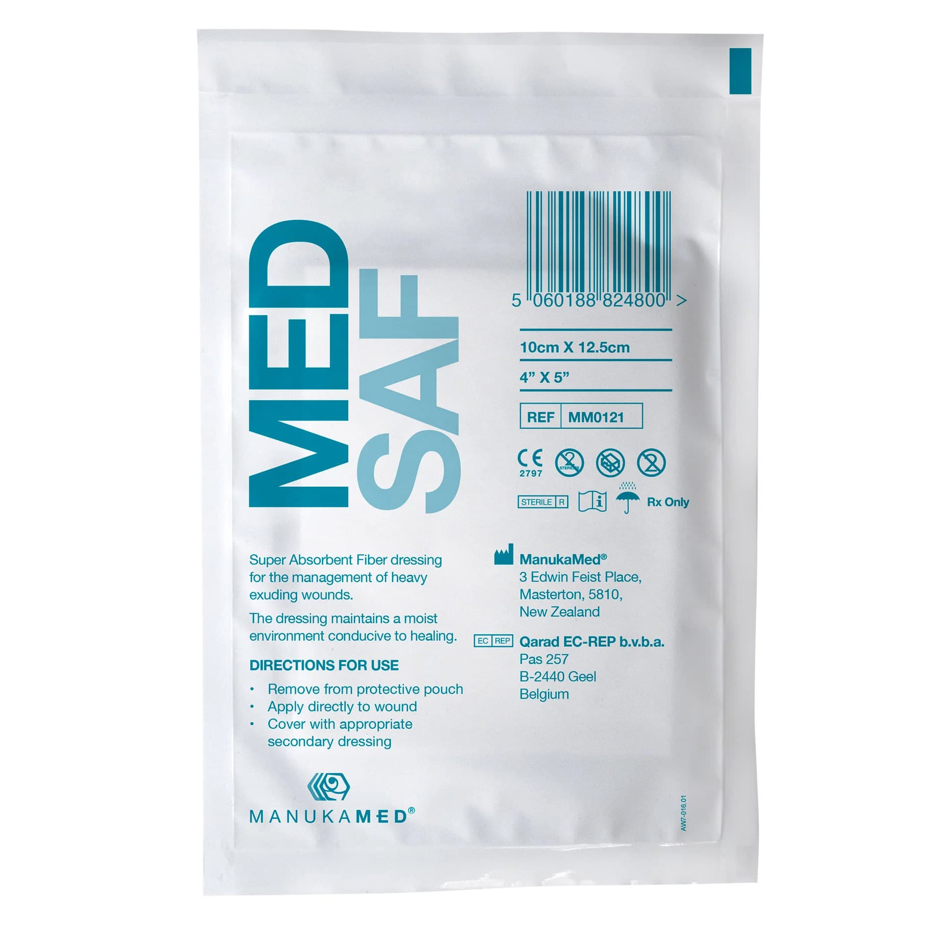 ManukaMed MED SAF Super Absorbent Dressing - Image 3