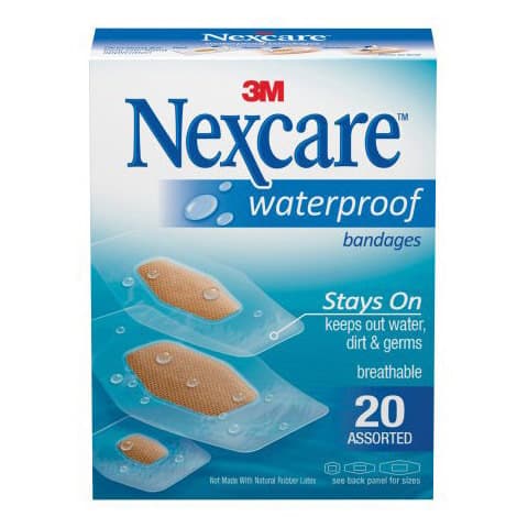 3M Nexcare Waterproof Bandage Assorted Sizes - Each - Image 1