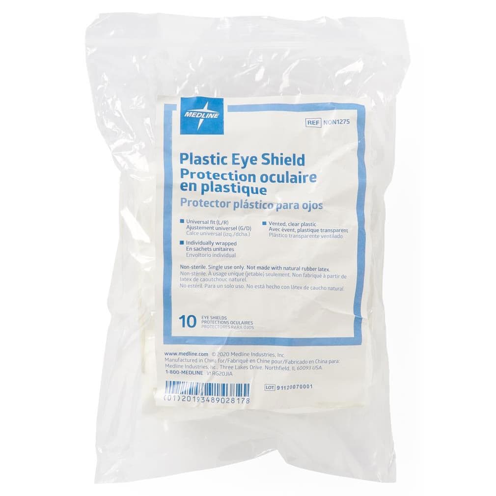 Medline Plastic Eye Shields With Vent Holes - Case of 50 - Image 5