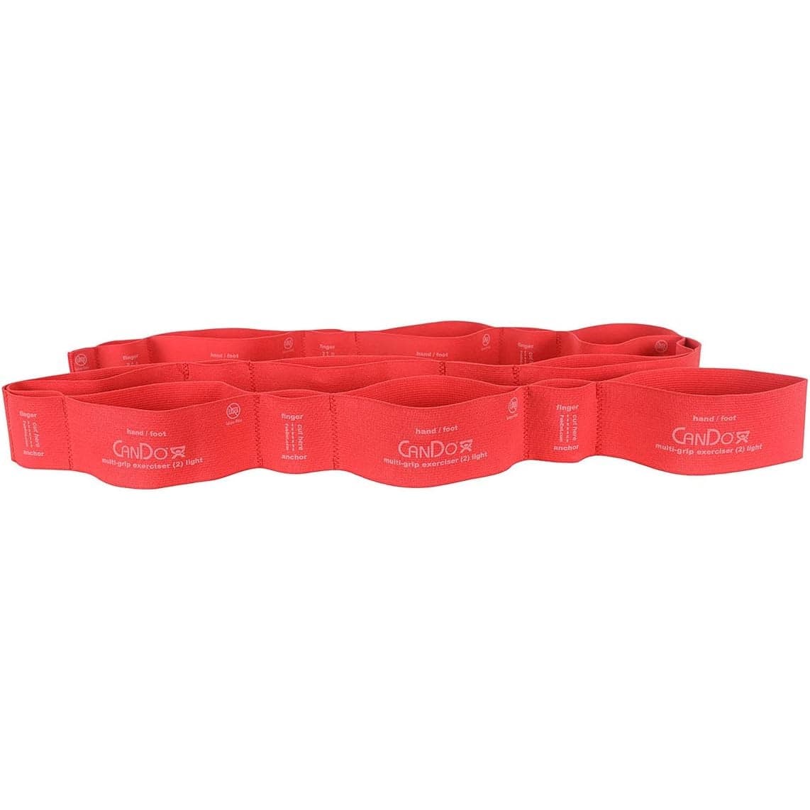 CanDo Multi-Grip Exerciser, Red, Light - Case of 24 - Image 1
