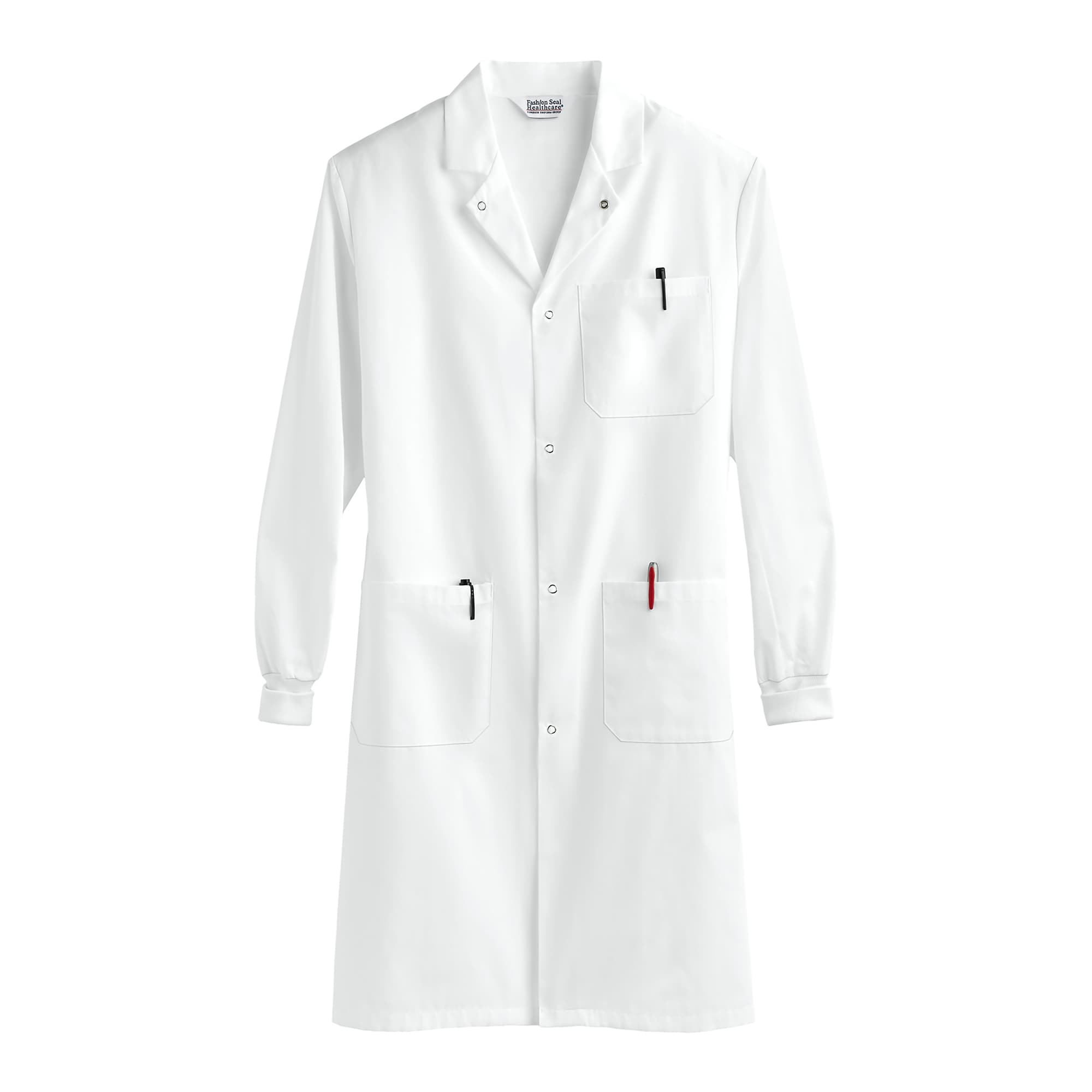 Fashion Seal Uniforms Lab Coat, White