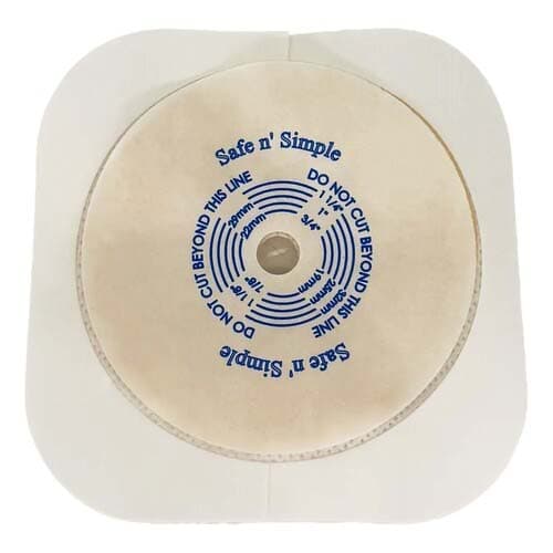 Safe n Simple 2-Piece Ostomy Barrier, Cut-to-Fit - Image 2